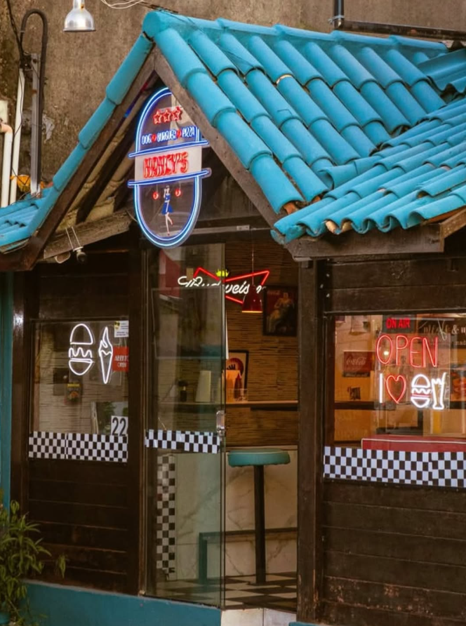 Nancy's Diner Exterior